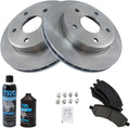 Front Brake Pad & Rotor Kit for 2005-11 Dakota and 2006-09 Raider