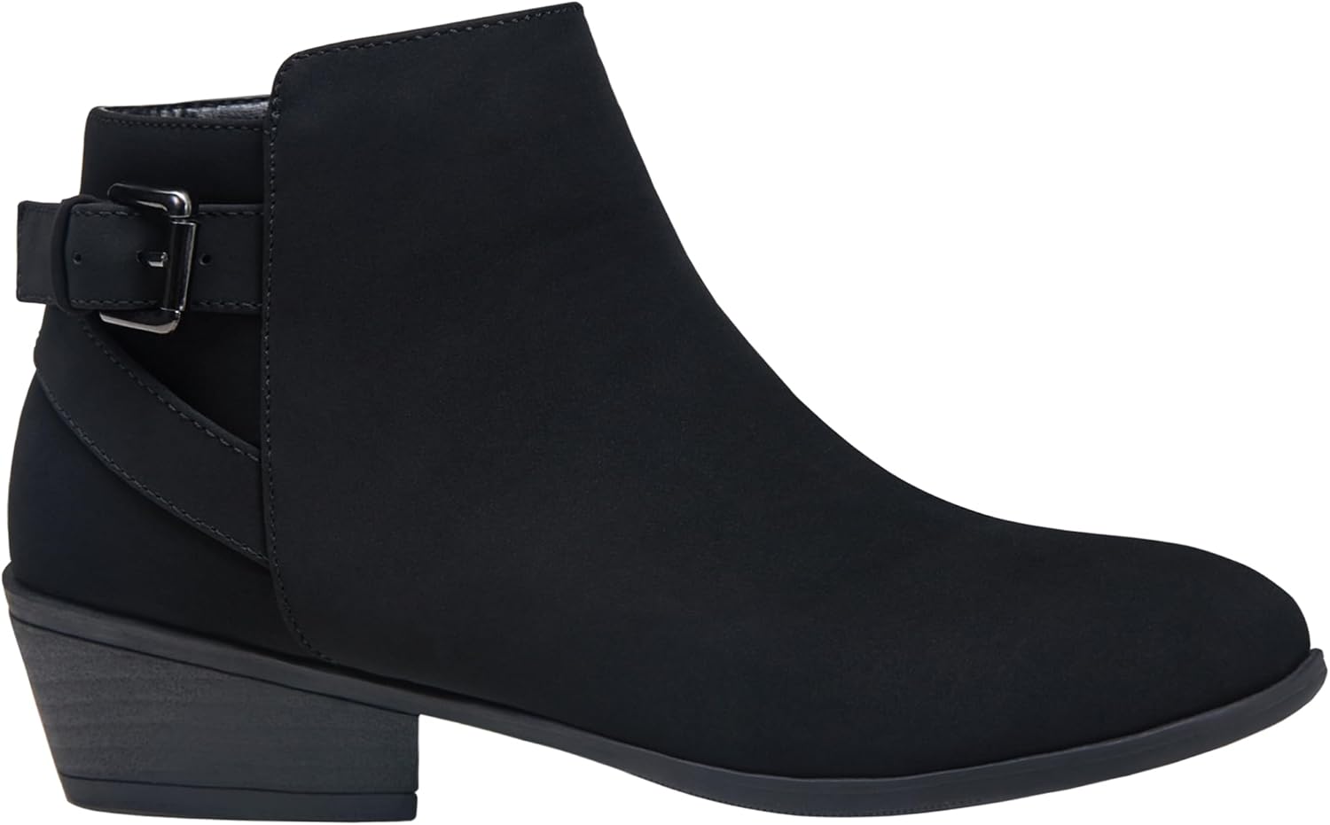 Vepose Women's Short Ankle Boots with Classic Western Design