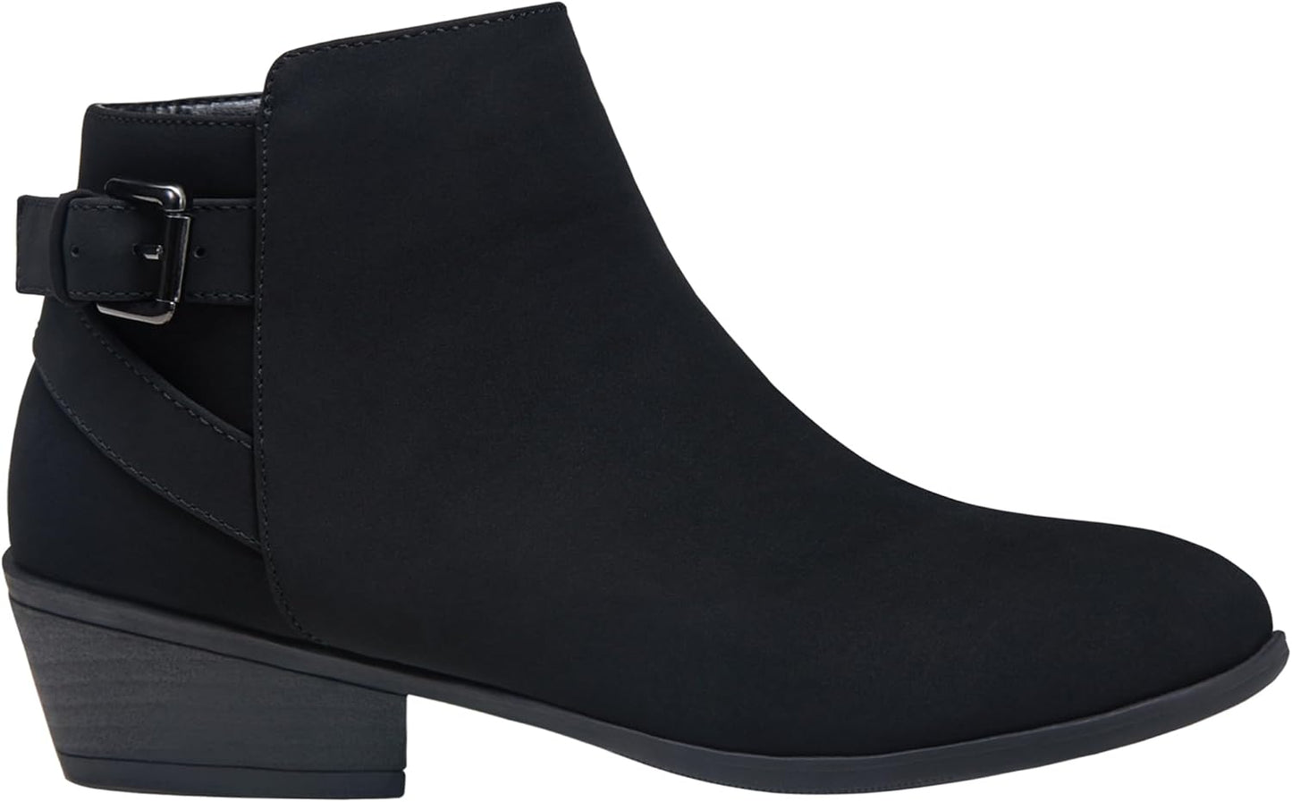 Vepose Women's Short Ankle Boots with Classic Western Design