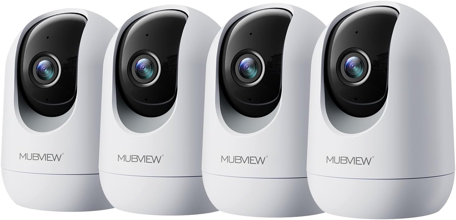 MUBVIEW Pet Camera with App for Home Security and Monitoring