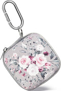 Pink EVA Earbud Organizer with Carabiner - KOUJAON