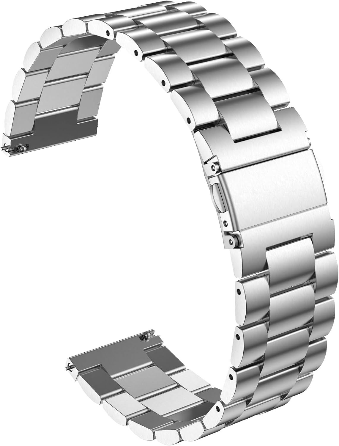 Quick Release Stainless Steel Watch Band for Casio MDV-106 Series by Hijiawee