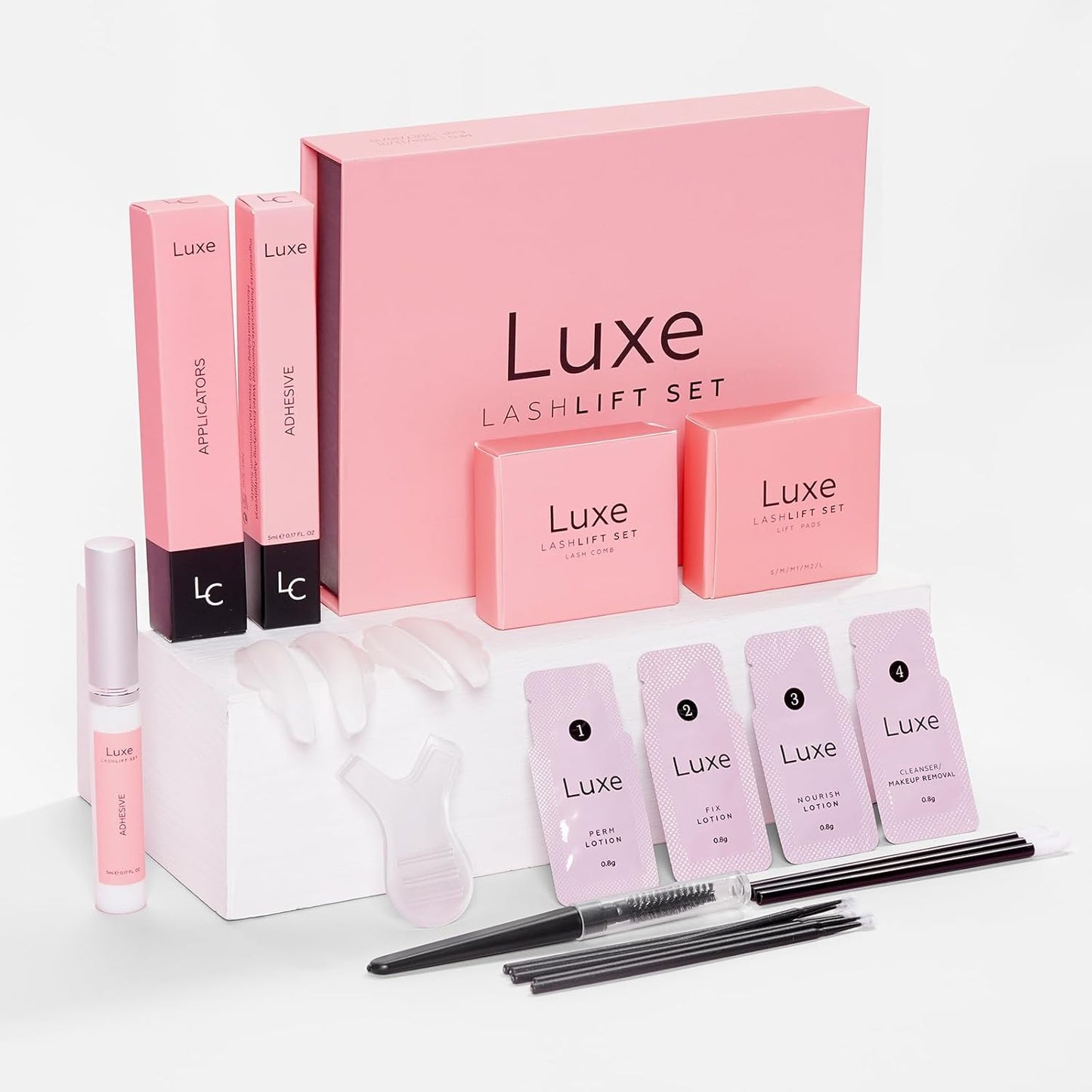 Luxe Cosmetics Lash Lift Kit for Easy Eyelash Lifting at Home