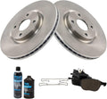 TRQ Front Brake Pad & Rotor Kit for 2018-2020 Ford EcoSport
