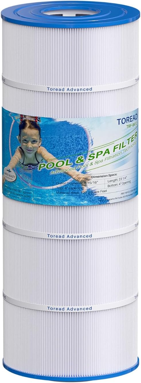 TOREAD Replacement Pool Filter PA120 for Clean Water Enjoyment
