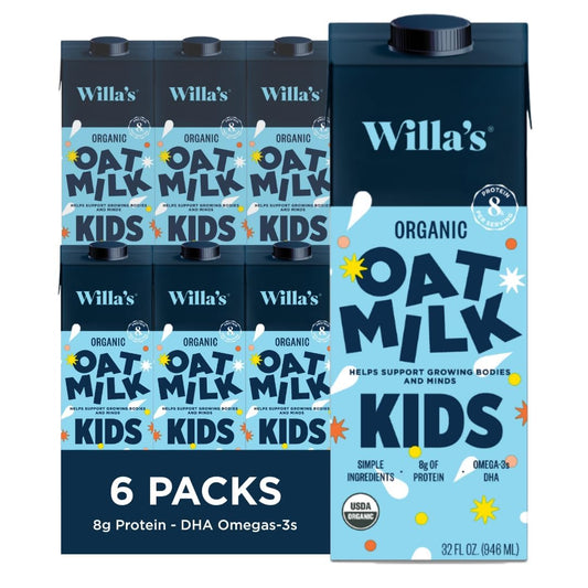 Willa's Organic Kid's Oat Milk: Delicious Dairy-Free Drink