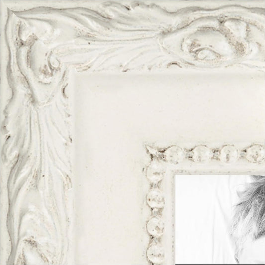 ArtToFrames 24x36 Frame - Classic White Wood Picture Frame