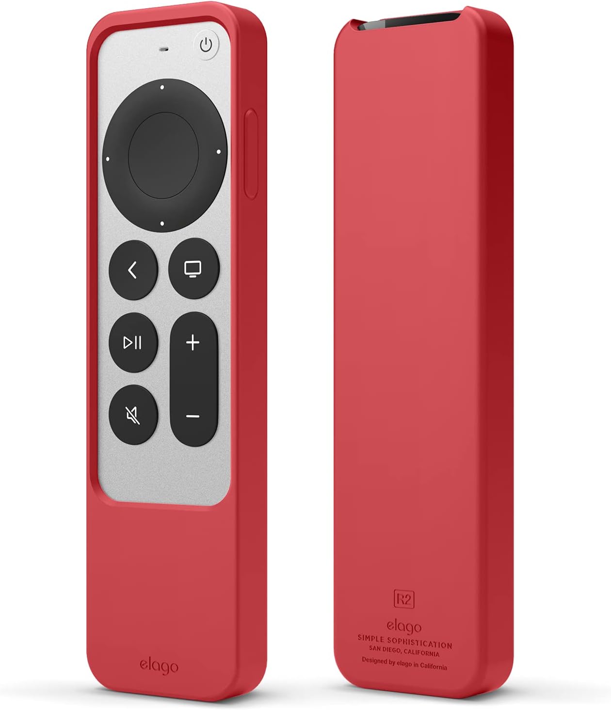 elago Slim Red Remote Case - Scratch-Free, Full Access