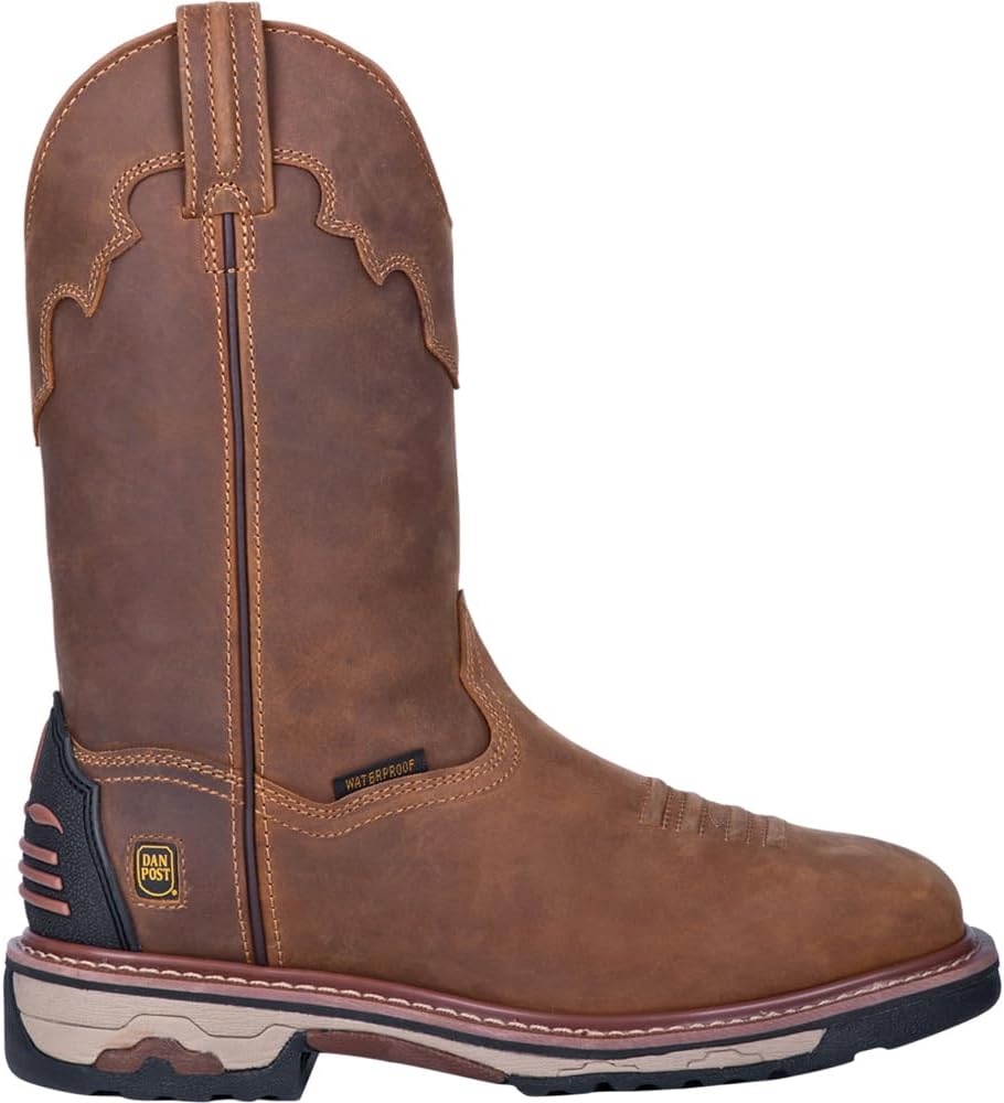 Dan Post Mens Blayde Waterproof Steel Toe Work Safety Shoes