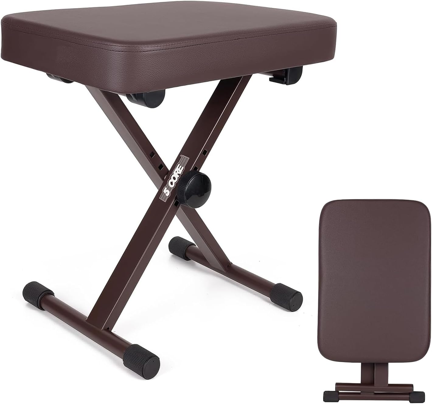 5 CORE Keyboard Bench with Padded Seat for Musicians Comfort