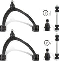 6PCS Front Suspension Upper Control Arm Ball Joint Kit - Durable Fit