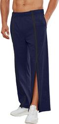Tear Away Pants for Men Full Zipper Legs Sweat Pants - Easy On/Off Our