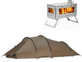 POMOLY Camping Hot Tent & Wood Stove Combo