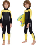 XUKER Kids Wetsuit 3mm Full Body Back Zip - Thermal Protection