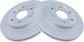 TRQ Front Disc Brake Rotor Pair Set for Silverado Tahoe Yukon - OE Fit