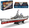 MISINI M6320 Military Series USS Missouri Battleship Kit - Detailed