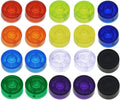 Guitar Effect Pedal Footswitch Toppers - Colorful 20PCS Set
