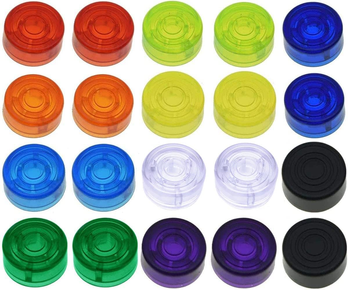 Colorful Nail Caps for Guitar Pedal Protection Jiayouy