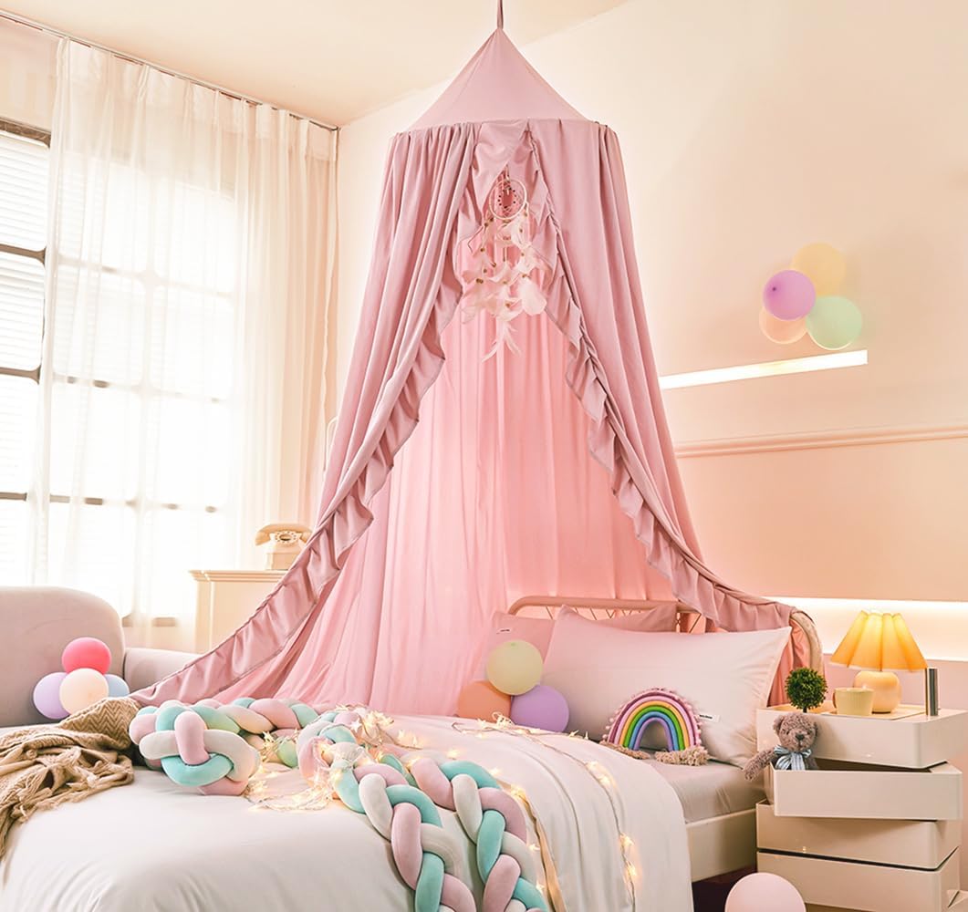Princess Play Tent: Mengersi Ruffled Canopy