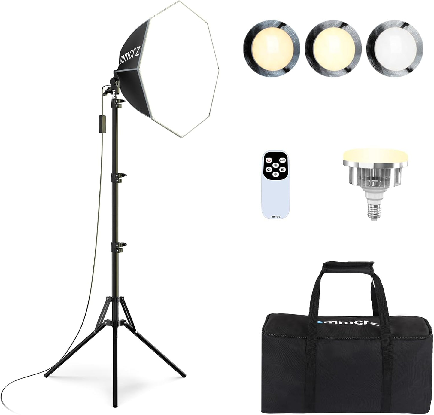 Professional Softbox Lighting Kit for Photography and Video