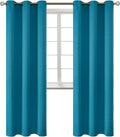 BGment Blackout Curtains Peacock Blue - Thermal Insulated Drapes
