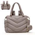 Diaper Bag Tote Convertible Backpack - Lightweight, Structured Carry