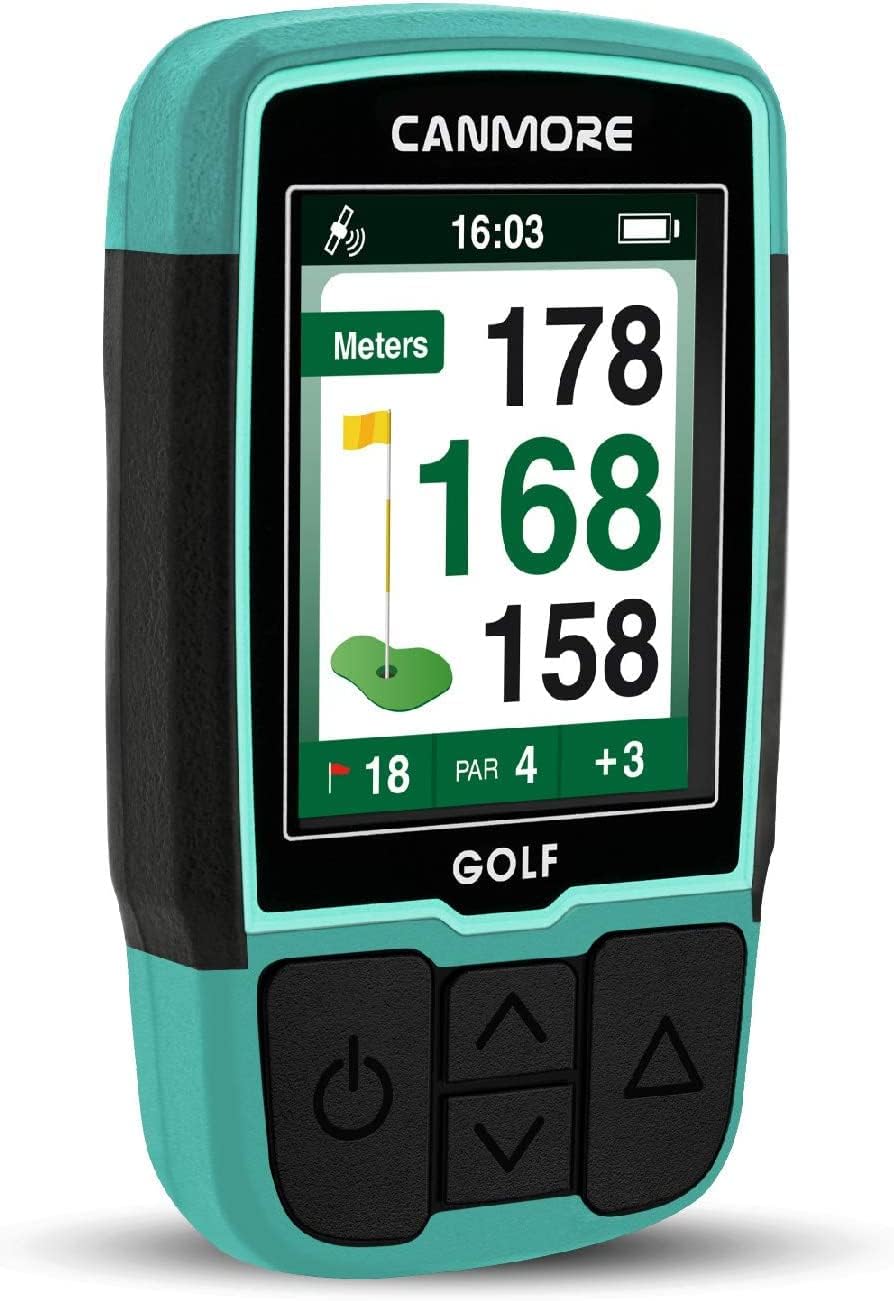 CANMORE HG200 Golf GPS - Turquoise Water Resistant with 41,000+ Golf Course Data