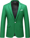 Mens Slim Fit Blazer Sport Coat for Men - 26 Color Options