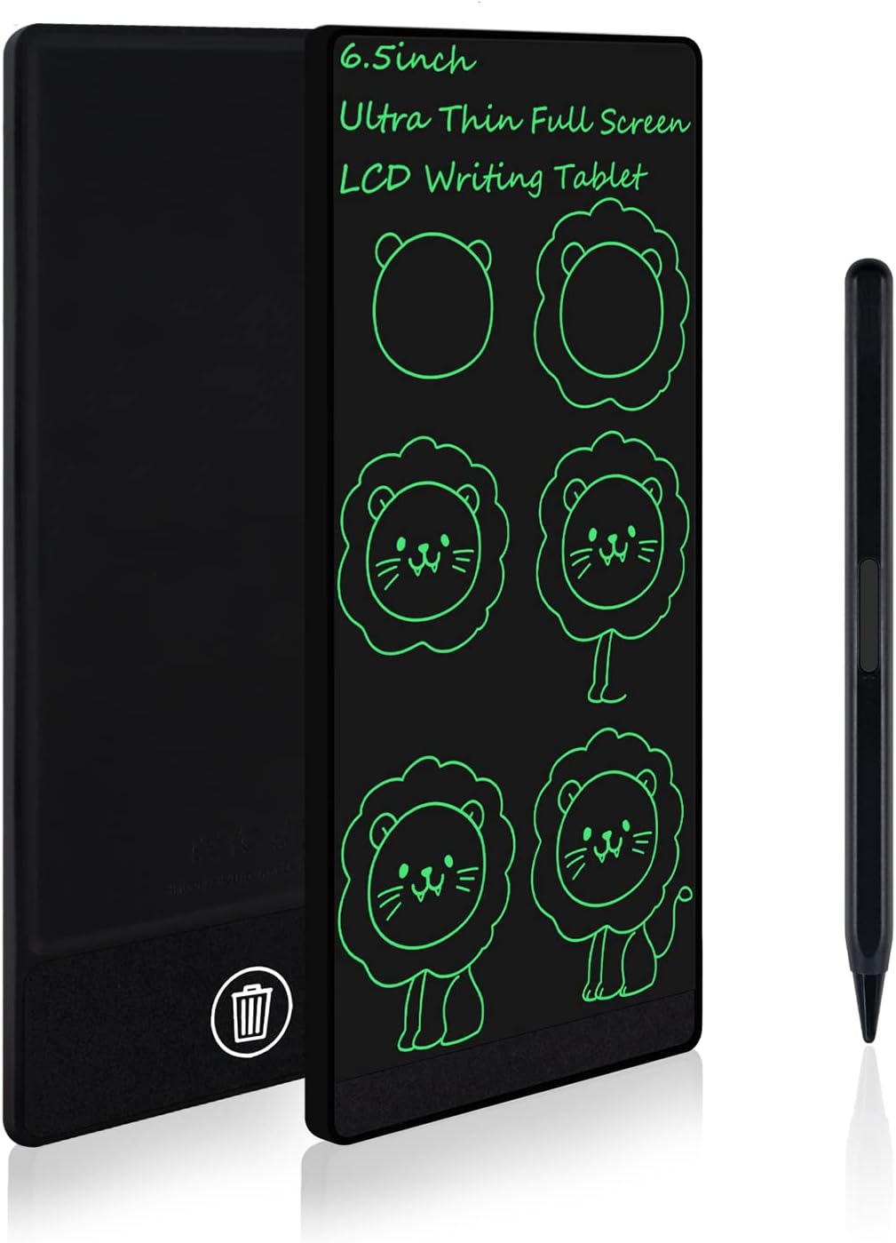 Mini LCD Writing Tablet - Erasable Drawing Pad for Kids & Adults