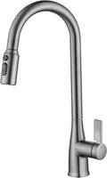 High Arc Pull Down Kitchen Faucet with 360 Swivel & 3 Spray Modes