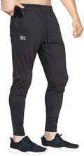 BROKIG Mens Lightweight Gym Jogger Pants - Slim Fit Workout Sweatpants