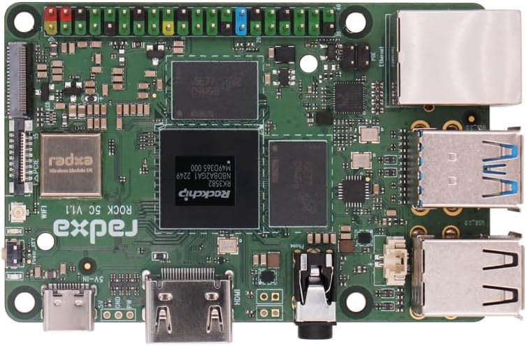 Radxa Rock 5C Lite: Powerful 8-core SBC with 8K HDMI Output
