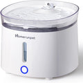 HomeRunPet Silent Cat Water Fountain 68 oz - Ultra-Quiet Dual Mode