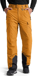 FREE SOLDIER Men's Waterproof Snow Insulated Pants - Warm, Durable Ltd