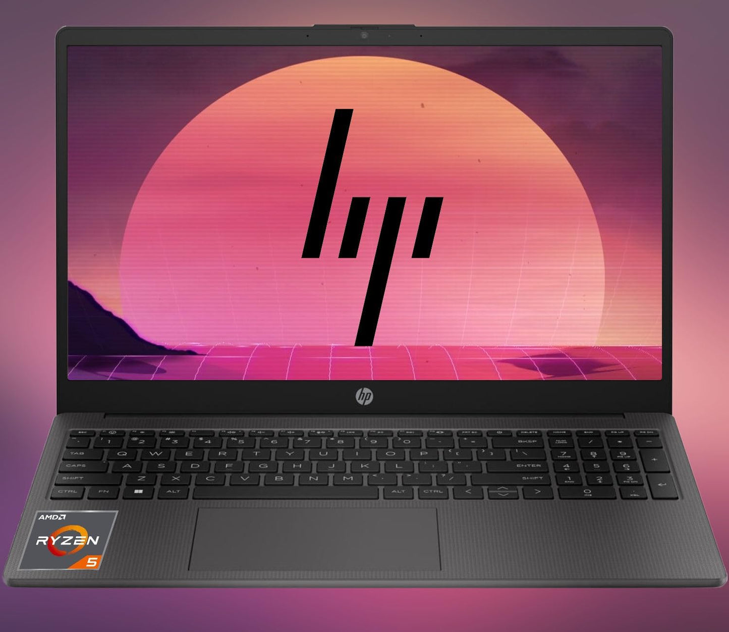 HP 255 G10 Laptop with Ryzen 5, 32GB RAM, and FHD Screen