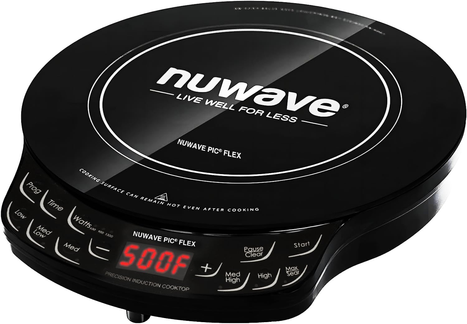 Nuwave Flex Precision Induction Cooktop with Shatter-Proof Glass