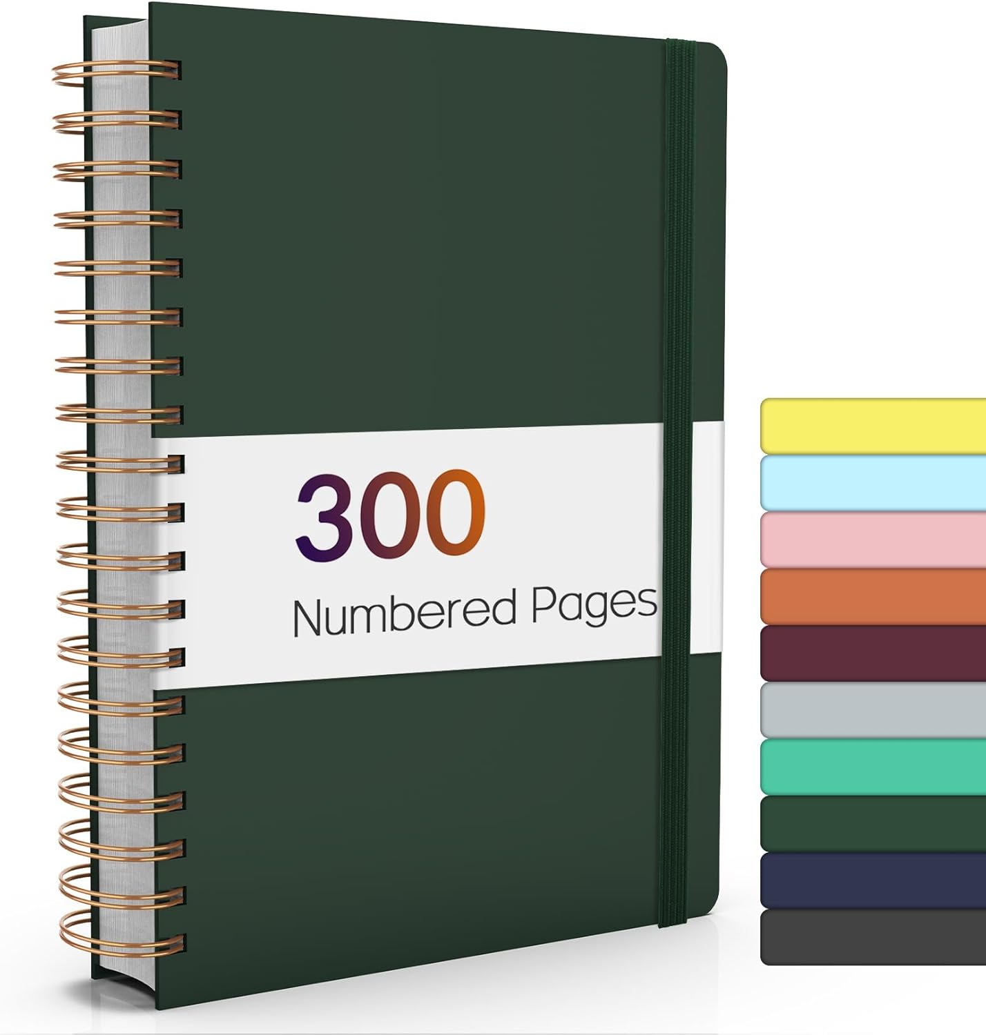 Forvencer B5 Journal: 300 Numbered Pages, 100gsm Paper, Hardcover, Multi-Purpose