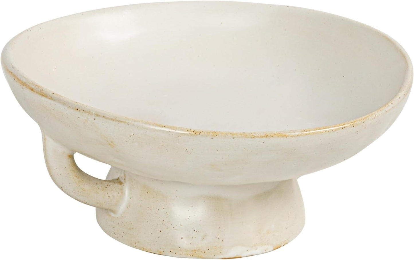 Creative Co-Op Stoneware Bowl with Reactive Glaze for Serving