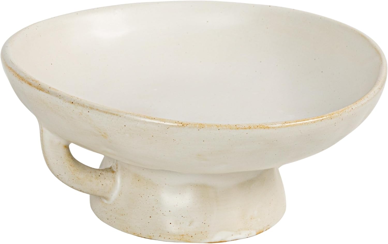 Creative Co-Op Stoneware Bowl with Reactive Glaze for Serving