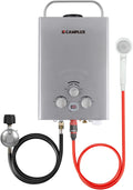 CAMPLUX Portable Water Heater 1.58 GPM - Compact Outdoor Hot Water