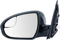 TRQ Driver Side Power Heated Mirror Paint to Match - Direct Fit