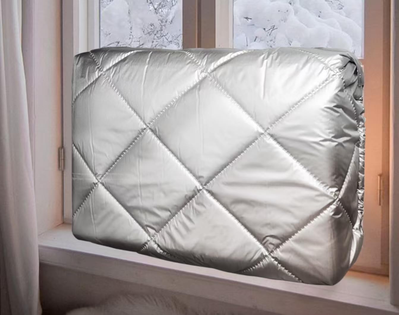 APAYADO Indoor Window AC Cover - Windproof Insulated!