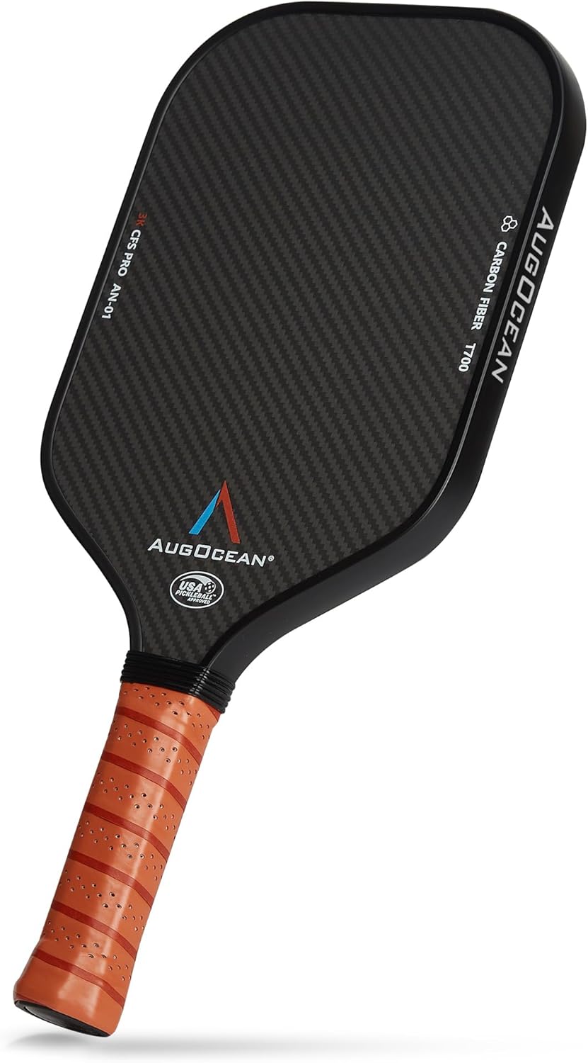 3K Raw Carbon Fiber Pickleball Paddle for Power and Control