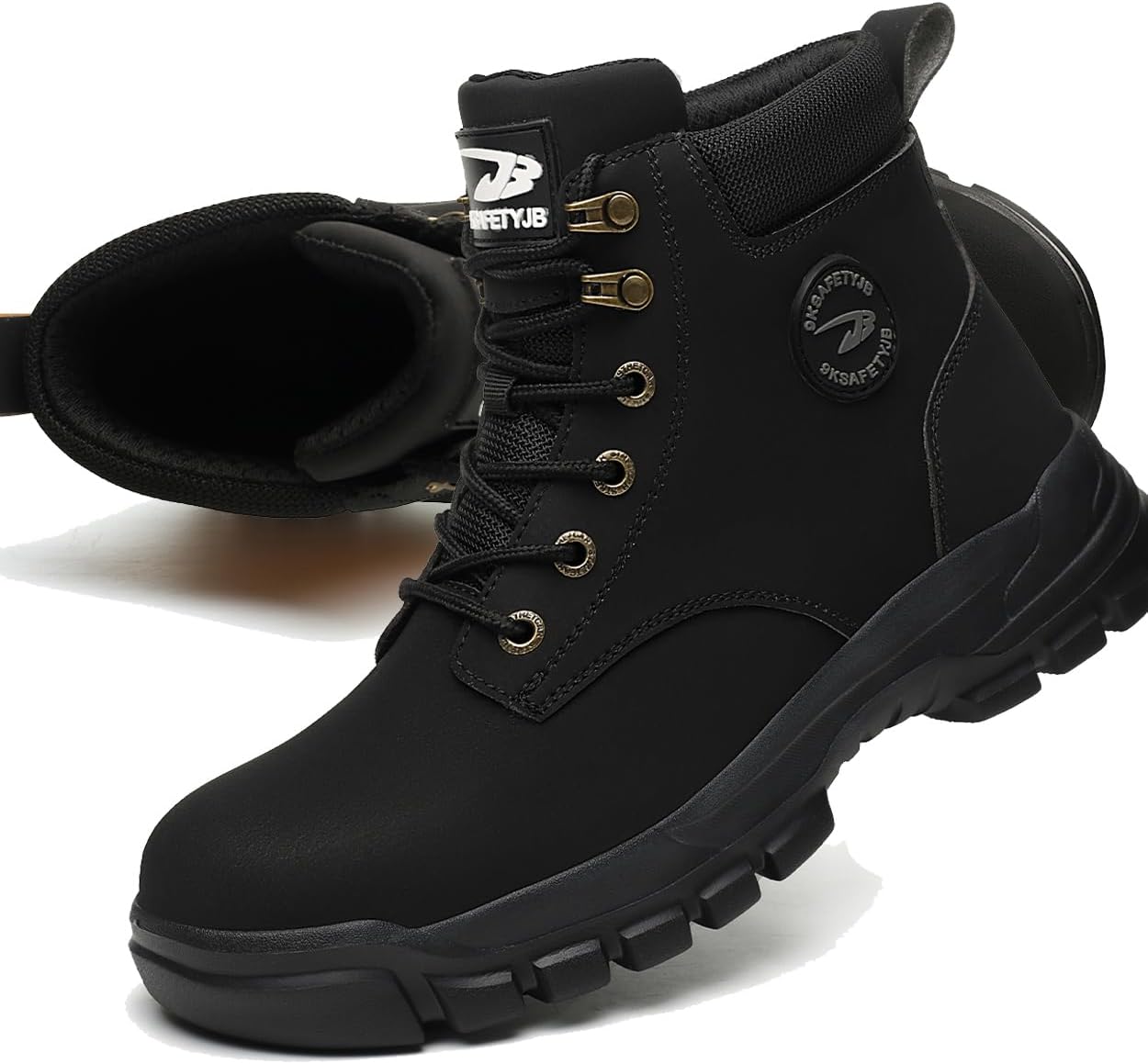 Steel Toe Boots for Women - Waterproof Safety Shoes for Work