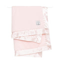 Little Giraffe Posh Mink Baby Blanket 29 in x 35 in - Plush Nursery