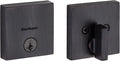 Kwikset Downtown Deadbolt Lock Venetian Bronze - Secure, Rekeyable