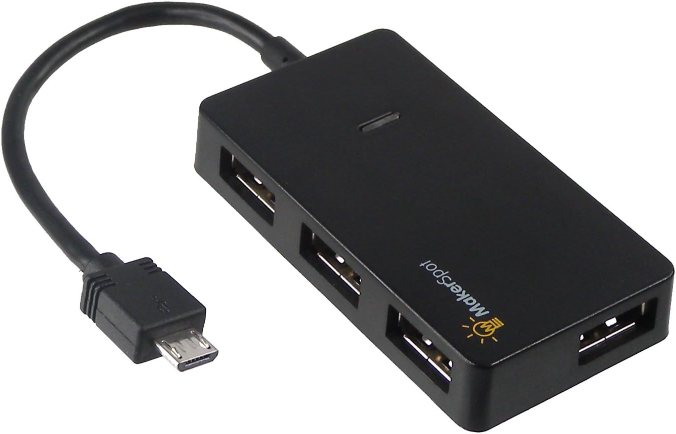 High Speed 4-Port OTG Hub - MakerSpot