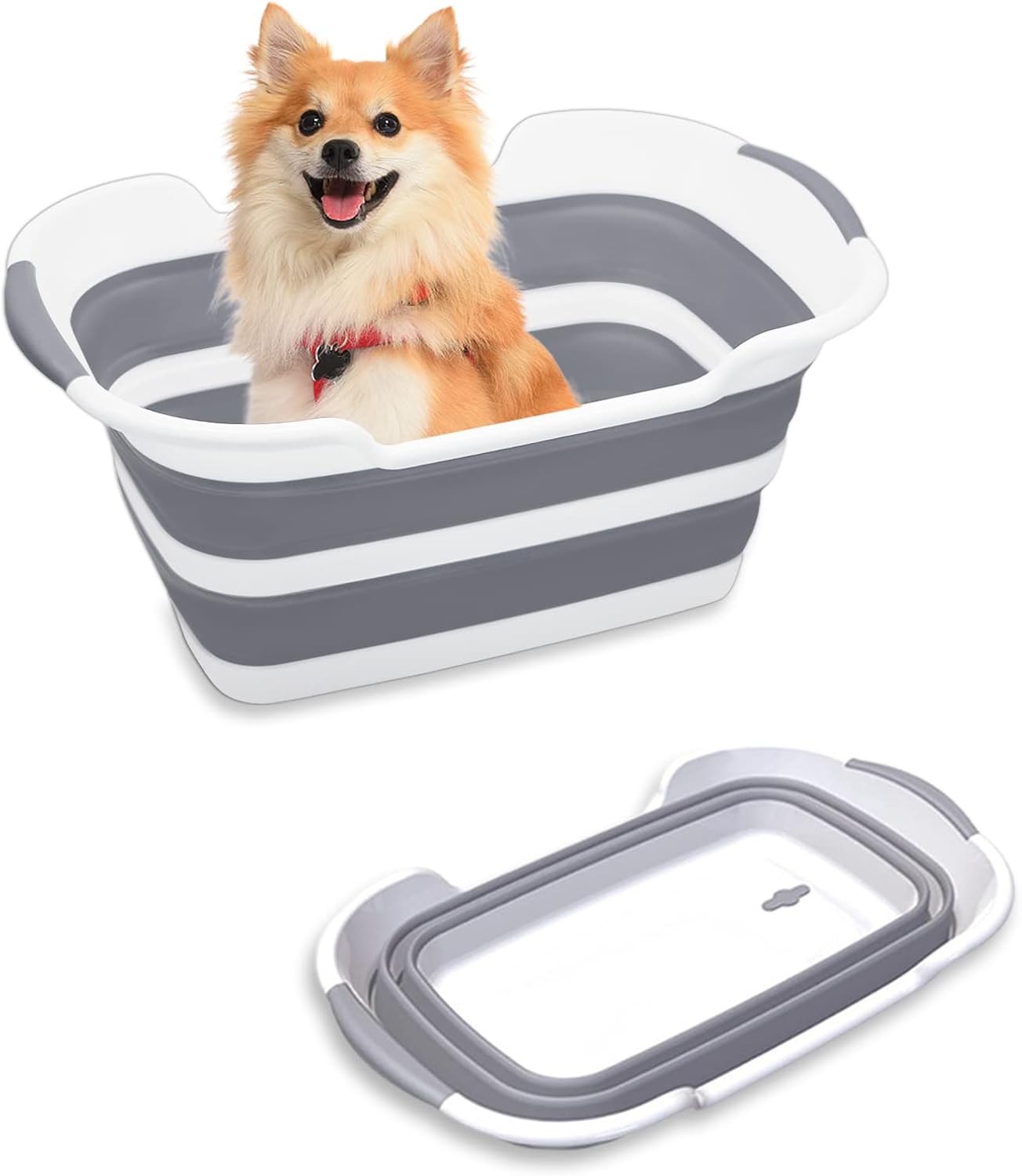 Collapsible Pet Bathtub for Dogs & Cats - Multi-Use Solution