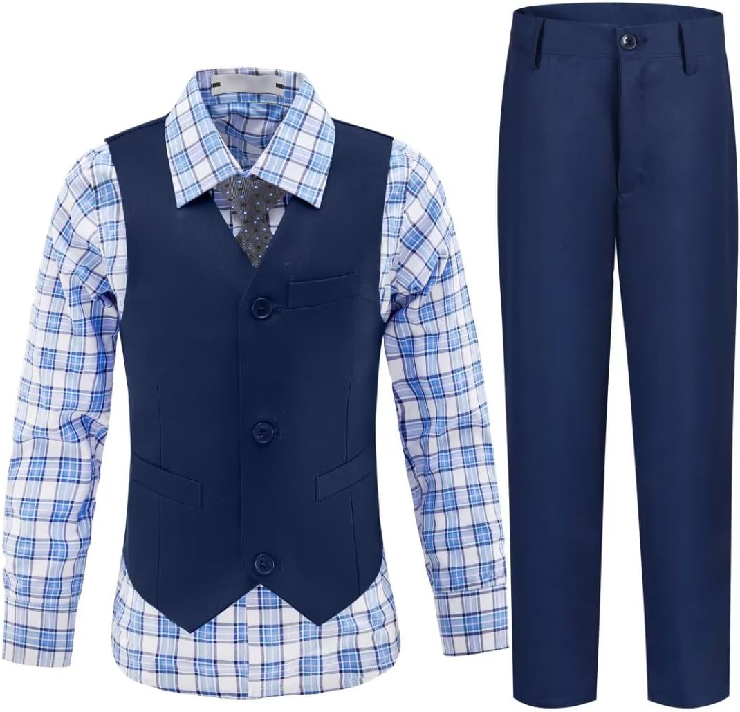 Boys Suits Toddler Formal Suit Set for Weddings and Events