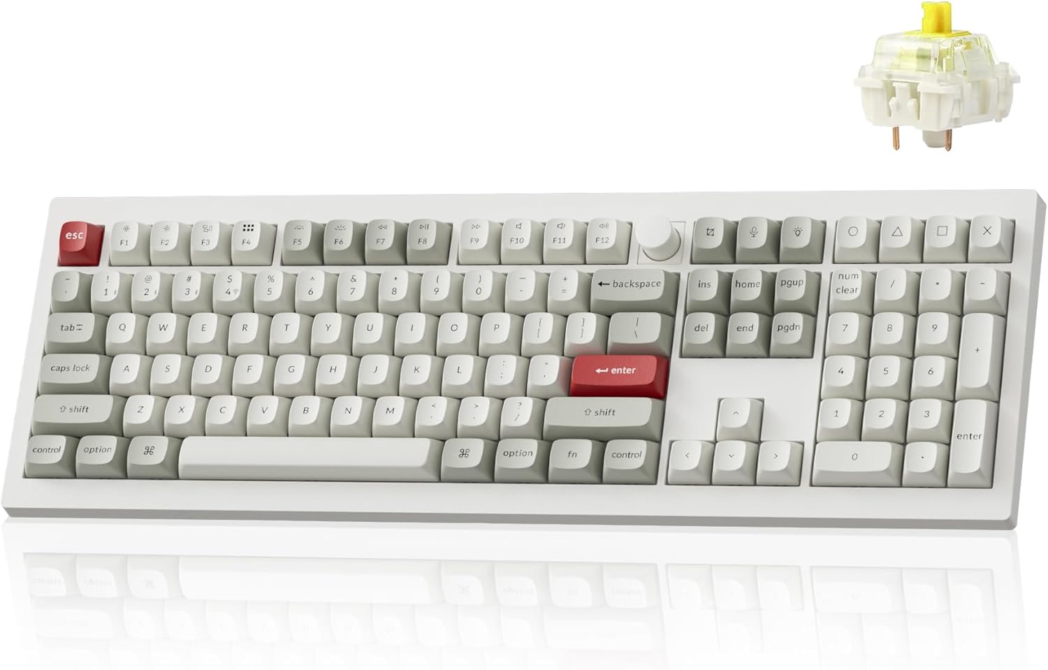 Keychron V6 Max Wireless Mechanical Keyboard - 29 characters